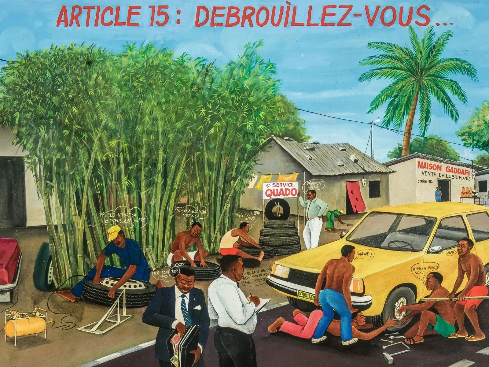 Article 15, Débrouillez-vous by Chéri Chérin